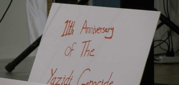 Yazidi community in Lincoln commemorates 11th anniversary of genocide
