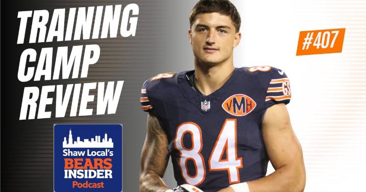 Bears Insider Podcast Episode 407: Recapping the Bears’ 2025 training camp