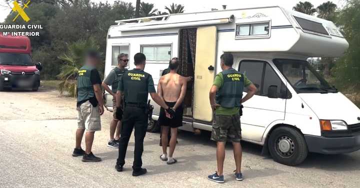 En prisión un detenido como presunto autor de seis incendios forestales en la provincia