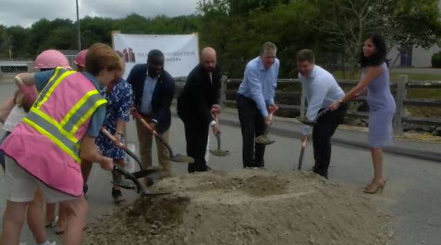 Local leaders break ground on new Mount Hope High School