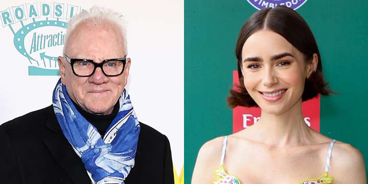 Lily Collins’ Famous Father-in-Law Malcolm McDowell Admits He Doesn’t Like ‘Emily in Paris’ | Charlie McDowell, Emily in Paris, Lily Collins, Malcolm McDowell, Netflix, Television | Just Jared: Celebr