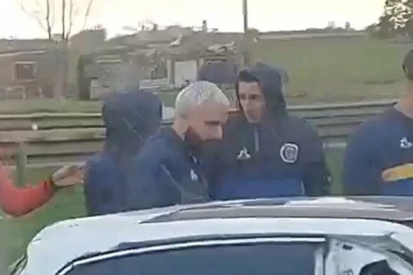 Di María asistió a un pibe de Central que se pegó un palazo en la autopista mientras iba a entrenar