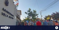 Con antorchas, vecinos salieron a marchar por las calles de Villa Allende
