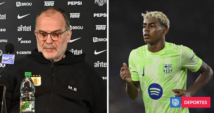 Marcelo Bielsa ocupa a Lamine Yamal para atacar a periodistas en Uruguay: "Es una estafa"