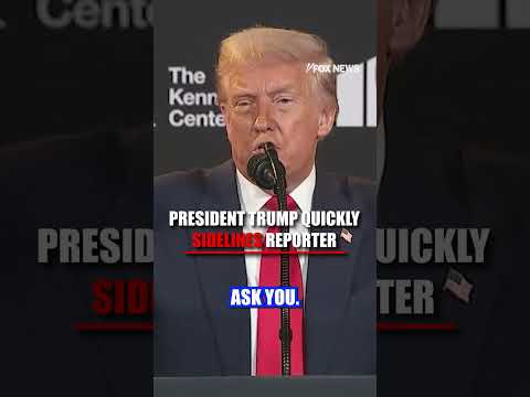 Trump sidelines reporter: 'I didn't ask you' #shorts #usa #us #news #trump