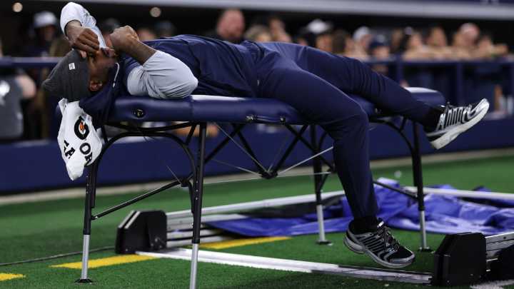 Dallas Cowboys' Trevon Diggs fields all Micah Parsons questions postgame