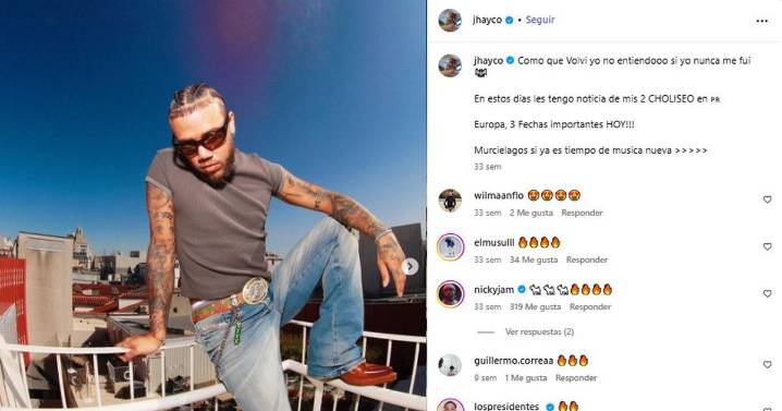 Arrestan al reguetonero Jhayco por posesión de drogas