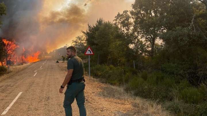 Molezuelas de la Carballeda se convierte en el incendio más grave de la historia de España