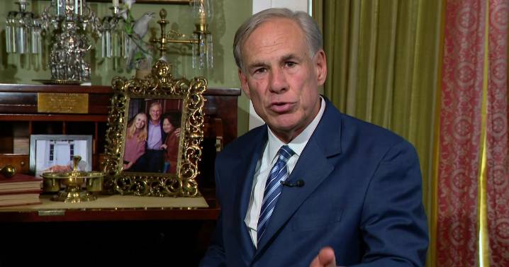 Exclusive: Gov. Abbott says Republicans are considering expanding GOP Congressional seats beyond the 5 already proposed
