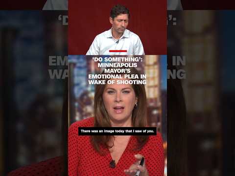 'Do something': Minneapolis mayor's emotional plea in wake of shooting