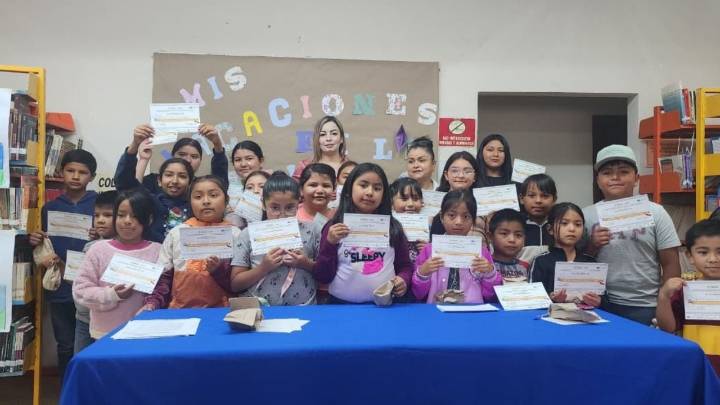 Clausuran programa “Mis Vacaciones en la Biblioteca 2025”