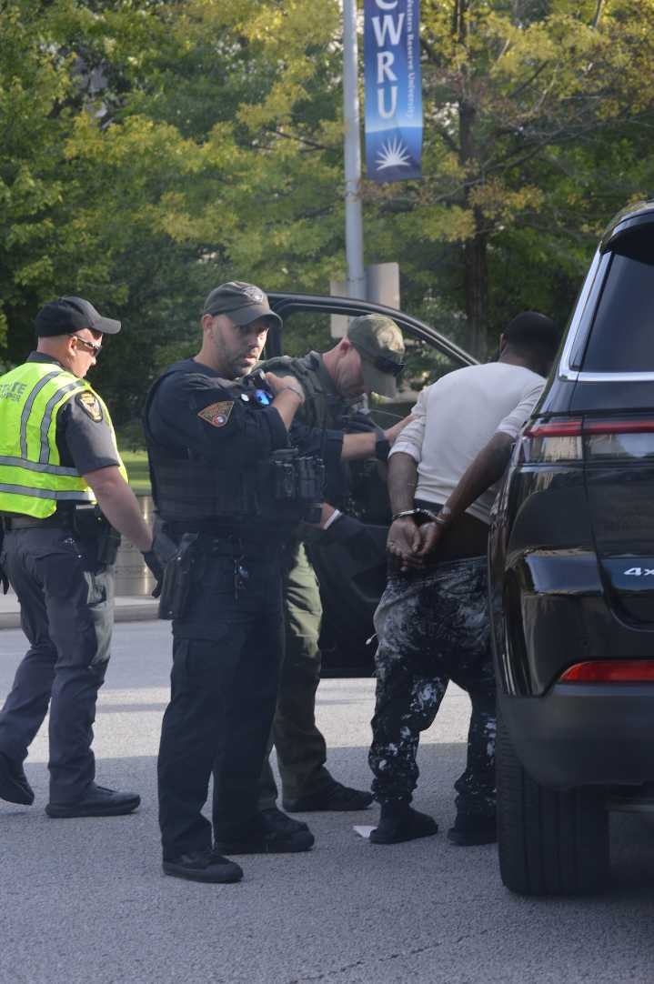 Officers shoot suspect who fled to Case’s campus, ending a shelter-in-place order at the university, police say