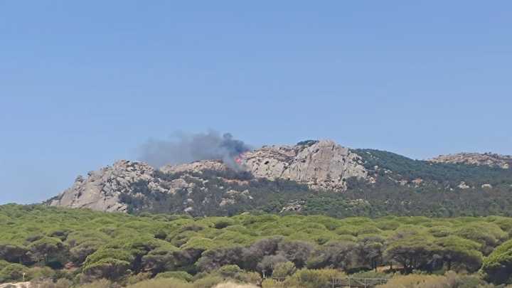 Declarado un nuevo incendio forestal en Tarifa donde trabajan medios aéreos y terrestres del Infoca