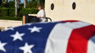Wreath ceremony at National Cemetery