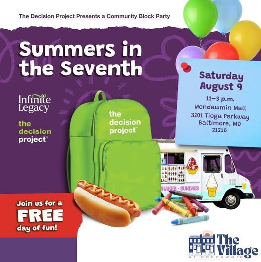 Baltimore Fishbowl | Back-to-School Bash brings free backpacks, Ravens mascot Poe, and community fun to Mondawmin -