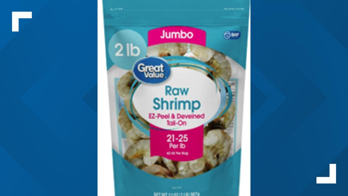 Company initiates recall of frozen shrimp sold in Walmarts in Georgia, other states for possible radioactive contamination
