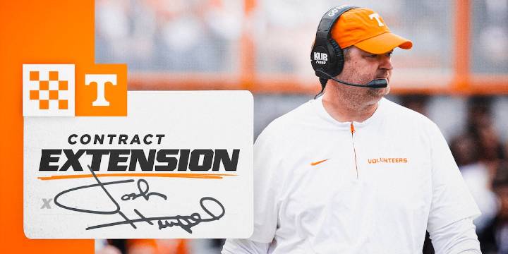 Tennessee extends football coach Josh Heupel’s contract, credited with ‘revival of our football program,’ through January 2030
