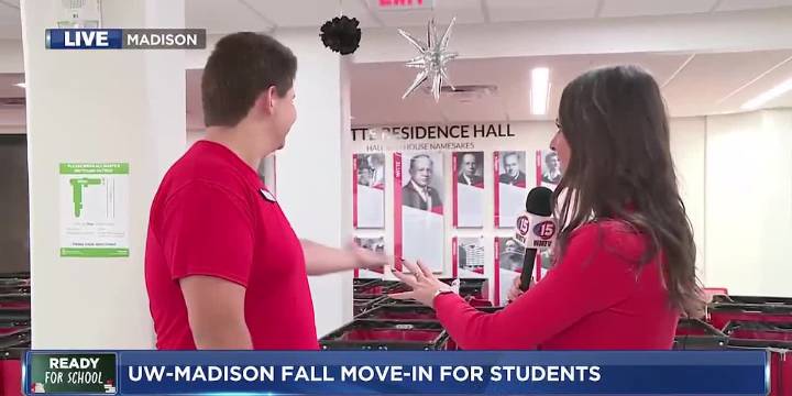 UW-Madison move-in Aug. 25