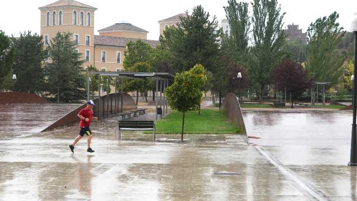 Alerta por fuertes tormentas y vientos, y granizo para finalizar agosto en Castilla y León