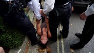 Nearly 500 arrested at London protest for banned Palestine Action group
