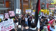 New York protests over killing of Al Jazeera staff in Gaza and US blackout