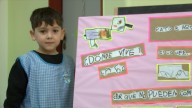 Alumnos de jardín 912 enseñan cómo cuidar a los patos del Parque de Mayo