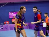 Juegos Panamericanos Junior Asunción 2025: Dakota Ferrer y Carlos Ríos dieron segunda de oro para Venezuela en tenis de mesa mixto