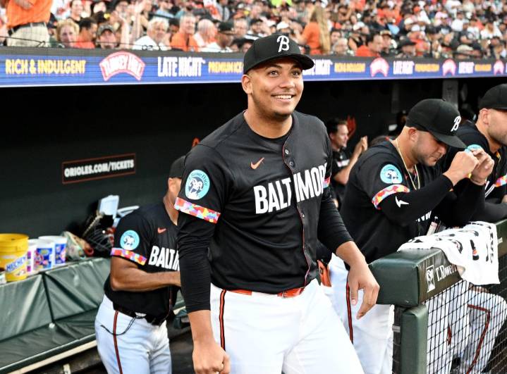 Samuel Basallo gives Orioles fans something to cheer about