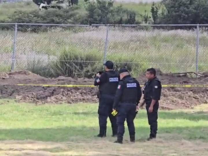 Hallan cráneo y restos humanos en Secundaria Técnica de Tlaxcala