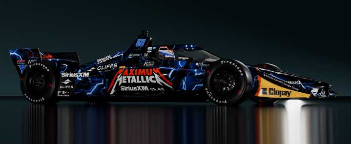 "Maximum Metallica" for MSR, Rosenqvist in Nashville