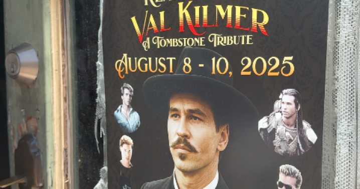'Remembering our Doc Holliday:' Tombstone honors Kilmer with celebration of life
