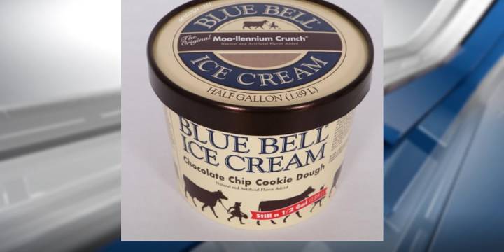 Blue Bell issues allergy alert for some half-gallon ice cream cartons