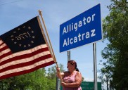 Florida updated agreement on handling detainees at 'Alligator Alcatraz,' but a month after it opened