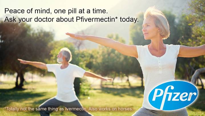 Pfizer Releases Brand New, Never-Before-Seen Drug 'Pfivermectin'