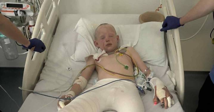 Boy, 12, begs mum to end his life after horror accident during school holidays