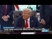 Trump signs executive order on bail policies