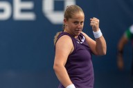 Tennis-Townsend, Ostapenko involved in heated exchange at US Open