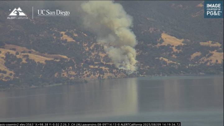 Evacuations issued for residents north of Clear Lake as fire threatens structures