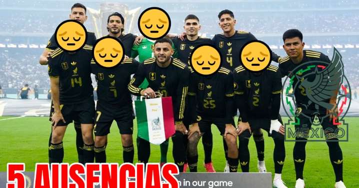 Una por una: las 5 ausencias más duras de la Selección Mexicana y sus razones