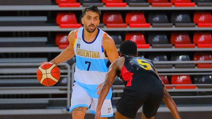 La selección argentina de básquet sumó otra victoria ante Angola en su gira previa a la AmeriCup