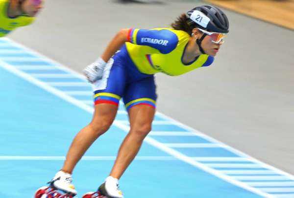 Gabriela Vargas es campeona mundial de patinaje en Chengdú