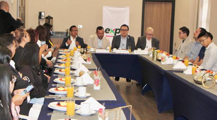 Presentan Expo Potosí Industrial 2025 a empresas asiáticas