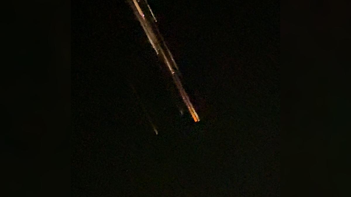Espectáculo luminoso en el cielo de España por un trozo de basura espacial