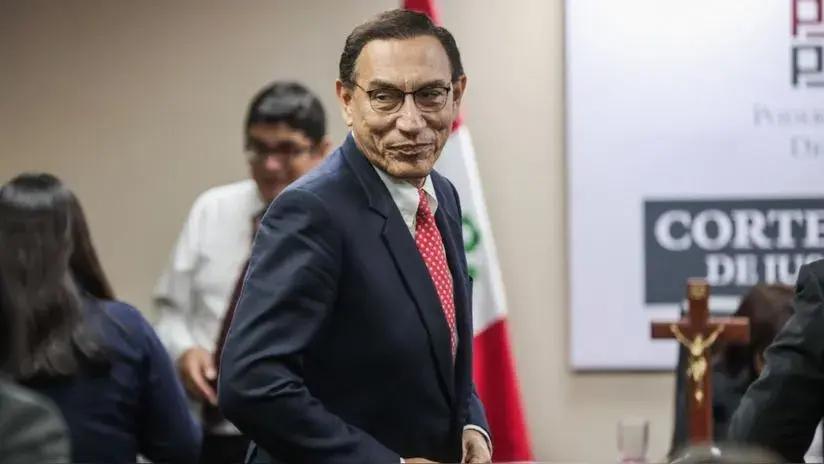 Poder Judicial evaluará este viernes recurso de apelación presentado por Martin Vizcarra para revocar su prisión preventiva