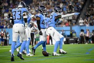Police notified after neon green sex toy thrown onto field during Titans-Vikings preseason game – Chicago Tribune