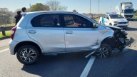 Conductora lesionada en un accidente en Panamericana