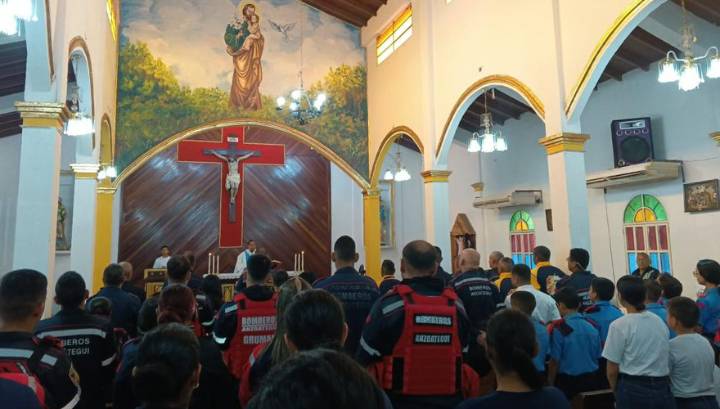Bomberos celebraron su día con misa y sesión especial en Guanipa