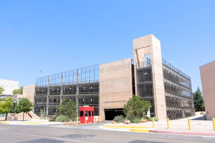 UNM closes Cornell parking structure due to 'construction concern'