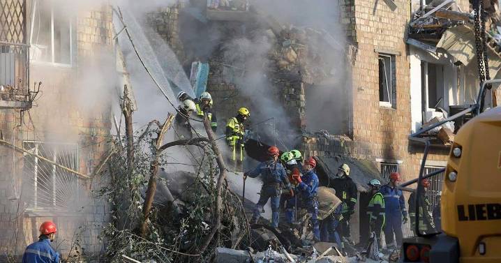 Noche de terror en Kiev: Drones rusos matan a 18 civiles y dañan sede de la UE