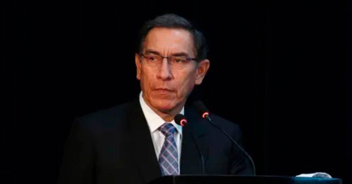 Envían a prisión al expresidente de Perú, Martín Vizcarra, por corrupción